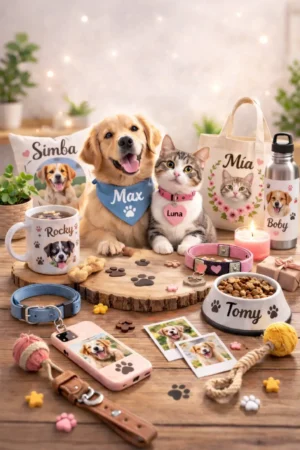 categoria mascotas donde podrás encontrar regalos personalizados para nuestros peludos