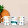 taza gatito con nombre