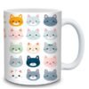 taza gatitos colores con nombre